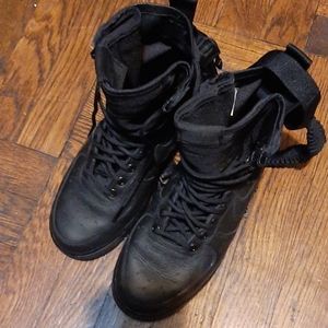 Black Nike sneakers